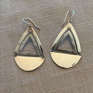 Silpada Silver Teardrop Earrings